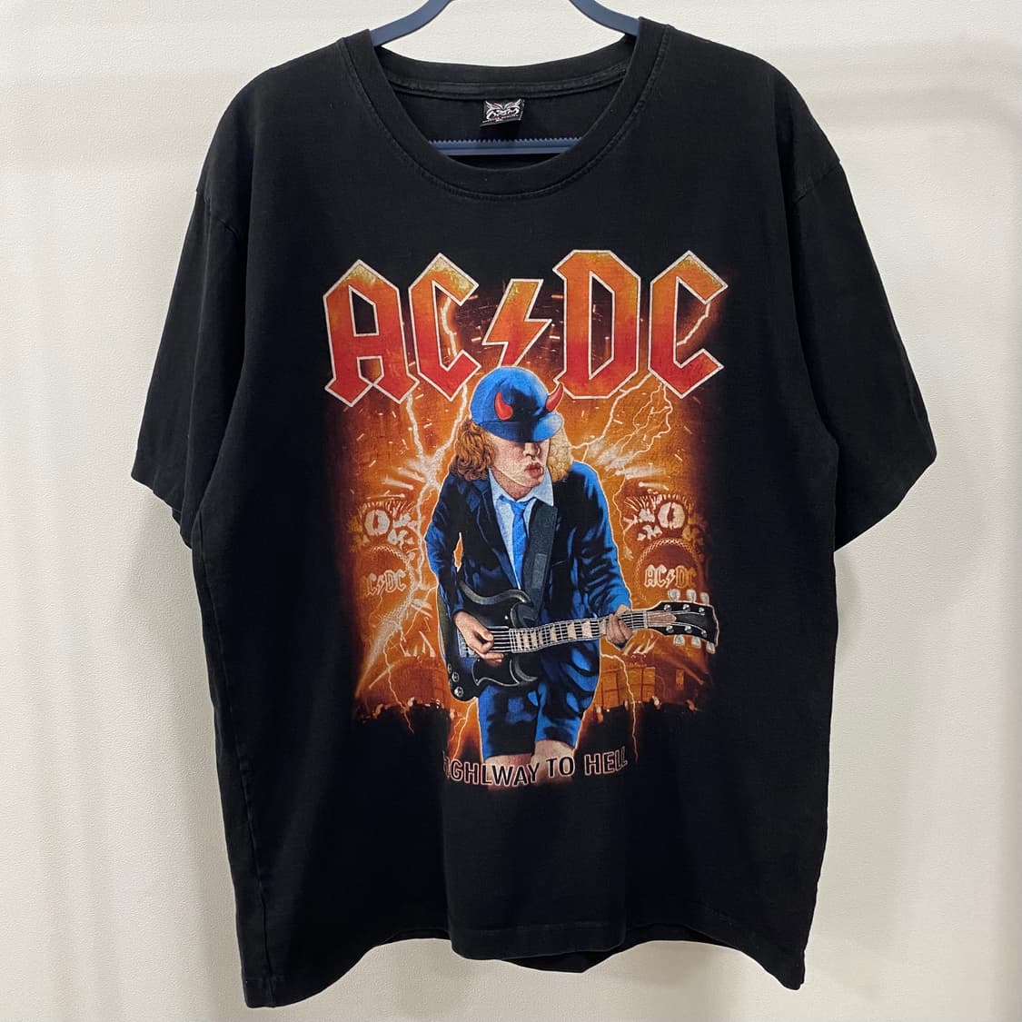 ACDC 밴드 락 반팔 티셔츠 상품이미지1
