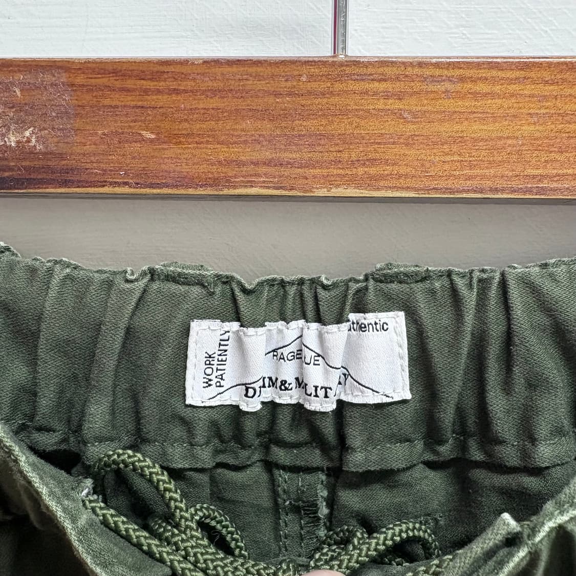 Rageblue 레이지블루 카키 벌룬 카고 팬츠 L 상품이미지5