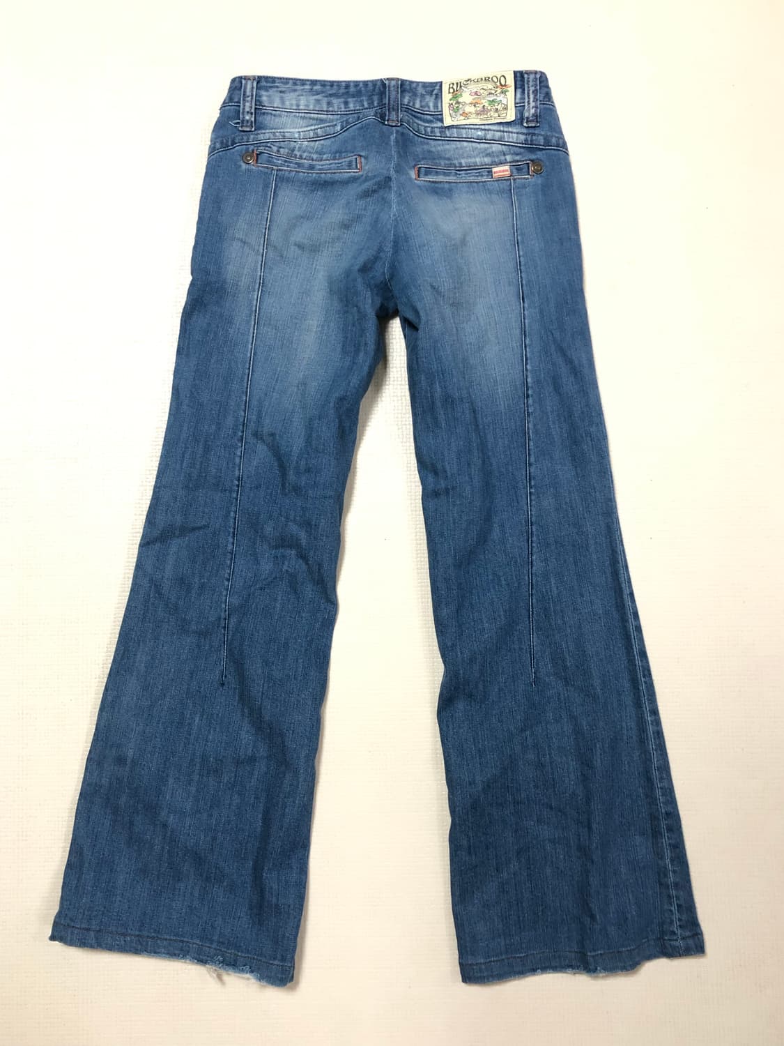 빈티지 버커루 데님 펑크 팬츠 상품이미지10