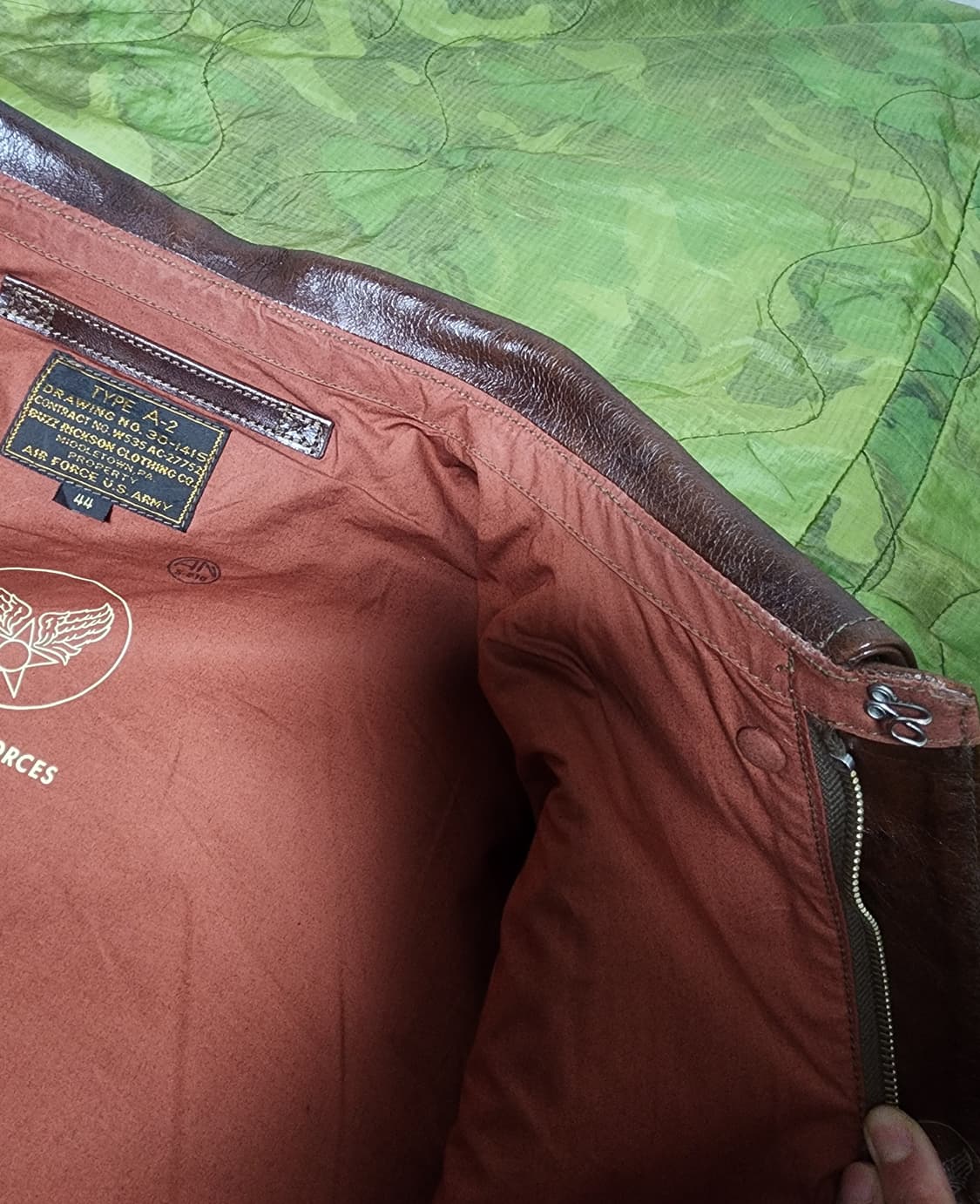 버즈릭슨 a-2 말가죽 44사이즈 상품이미지5