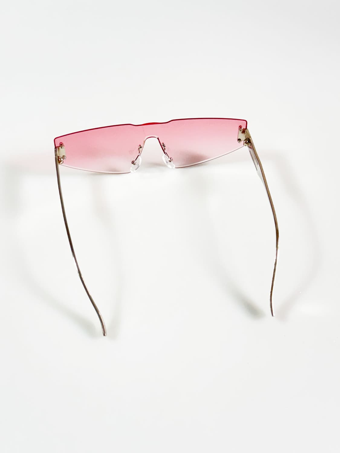 무테 스퀘어 쉴드 고글 프레임 빈티지 틴트 선글라스 상품이미지5