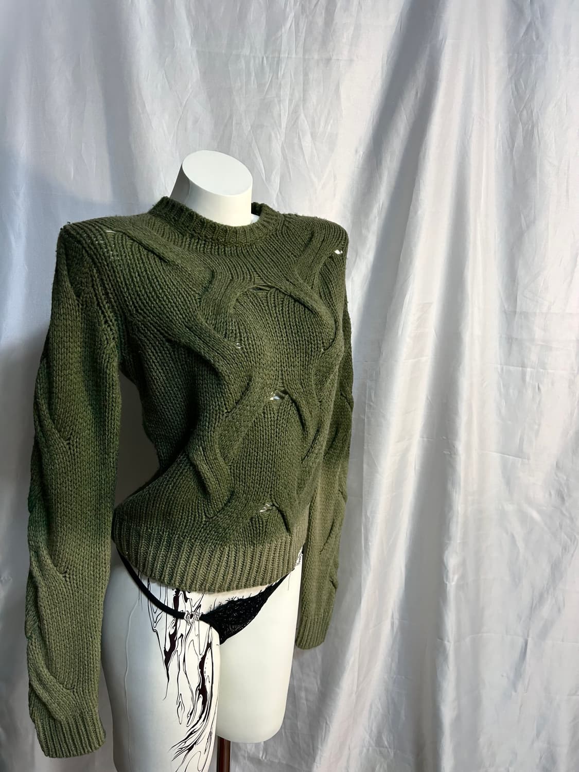 Diesel gradation italy yarn knit 상품이미지5