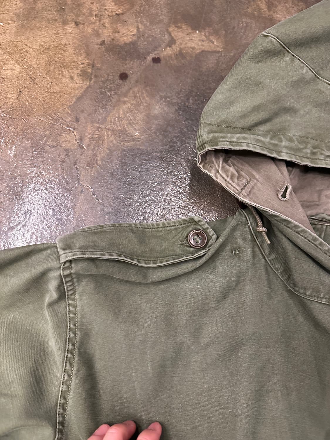 US-ARMY 오리지널 밀리터리 야상 L 상품이미지5