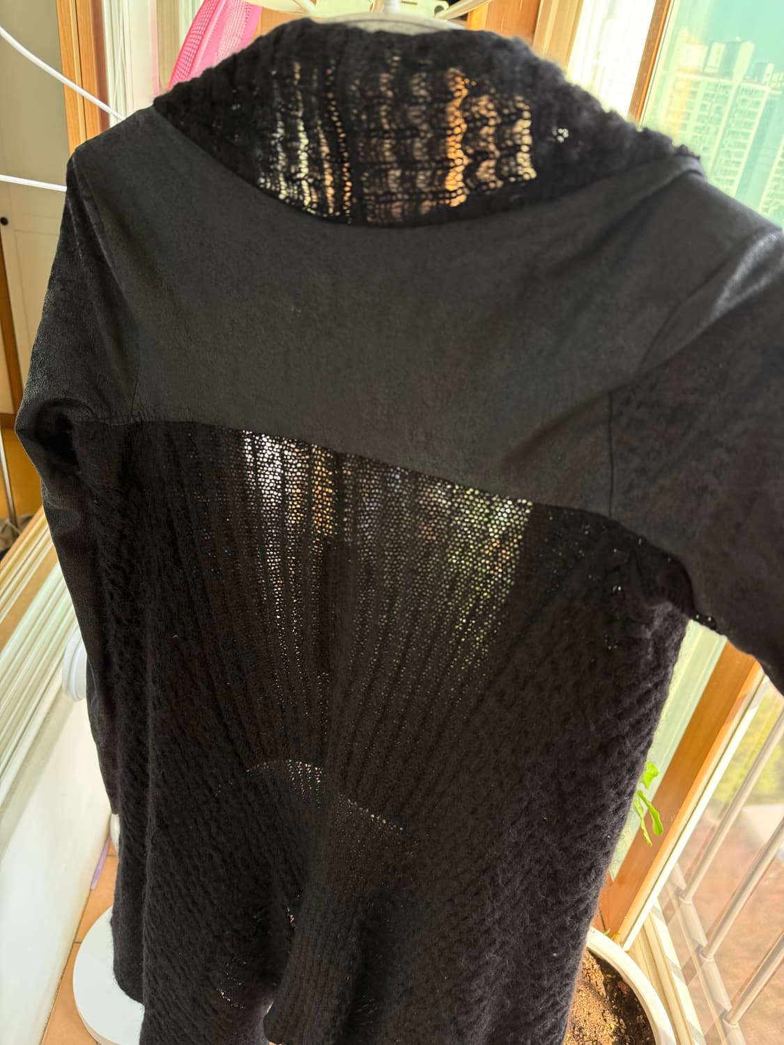 Rick Owens fw11 long cardigan leather 상품이미지3