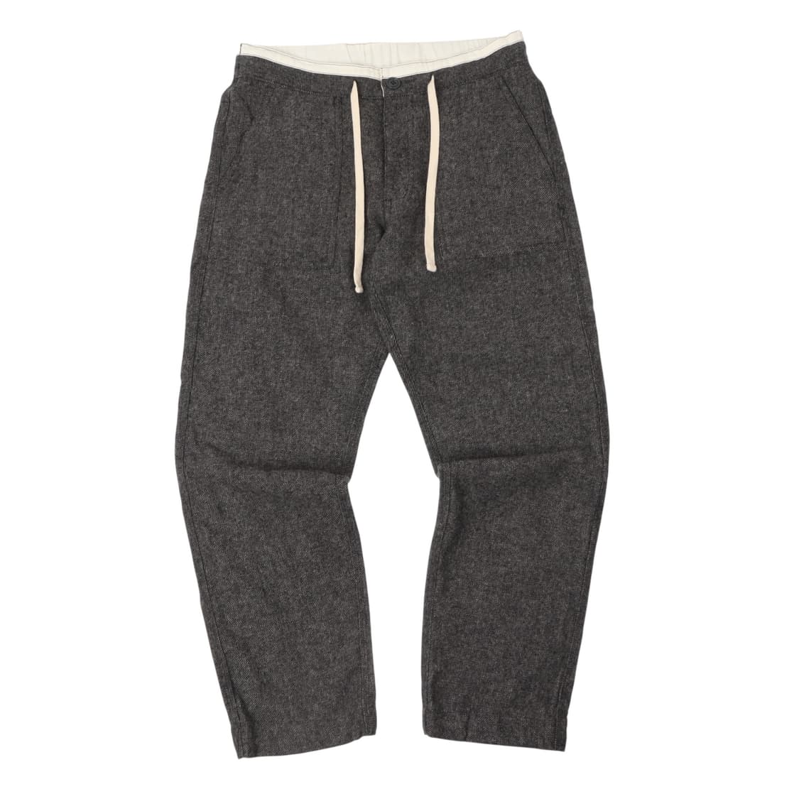 빔즈 헤링본 울 드로스트링 팬츠 상품이미지1