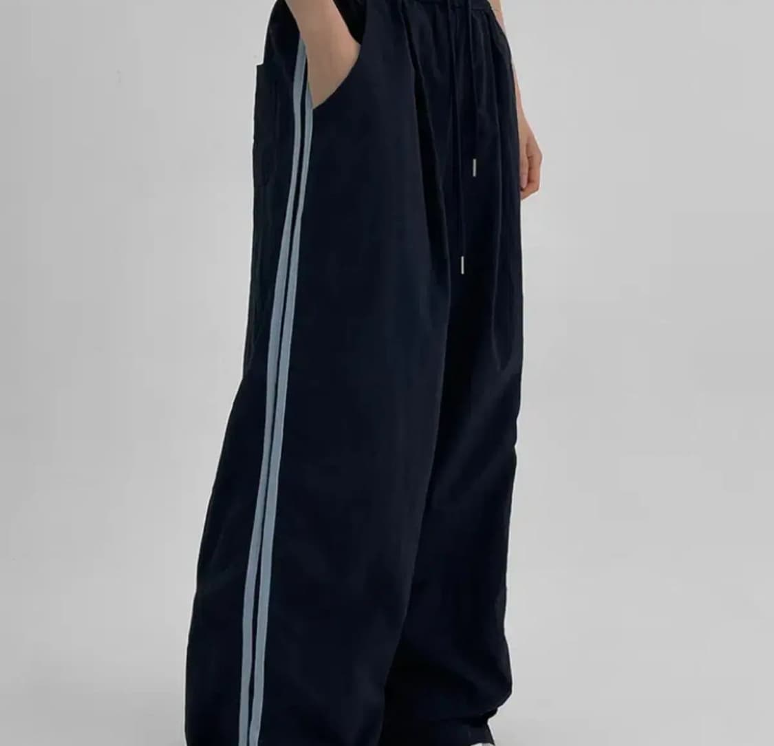 블랙업 세헤븐 라인 나일론 밴딩팬츠 상품이미지3