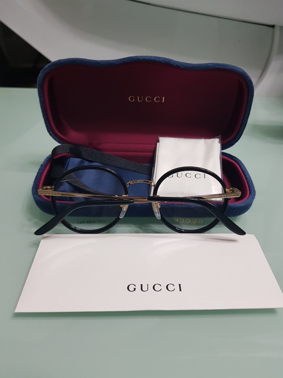 구찌 라운드솔텍스안경(새상품 풀구성정품) 상품이미지5