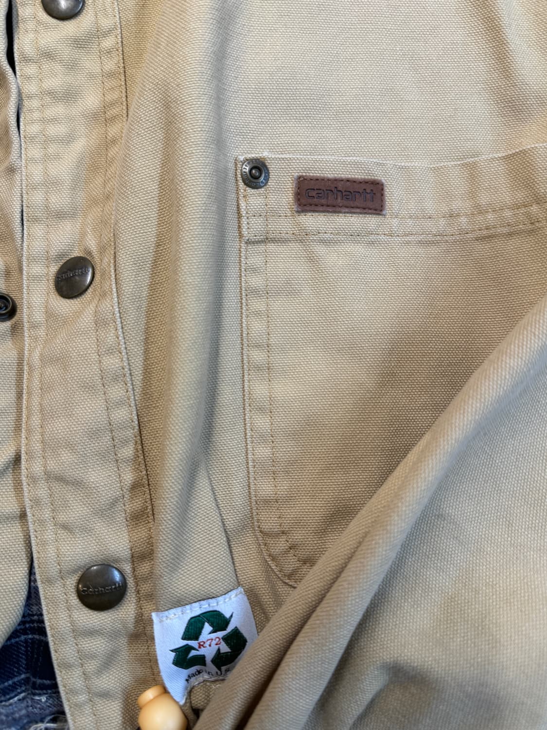 칼하트 빈티지 크롭 자켓 -LA빈티지샵 구매 상품이미지2