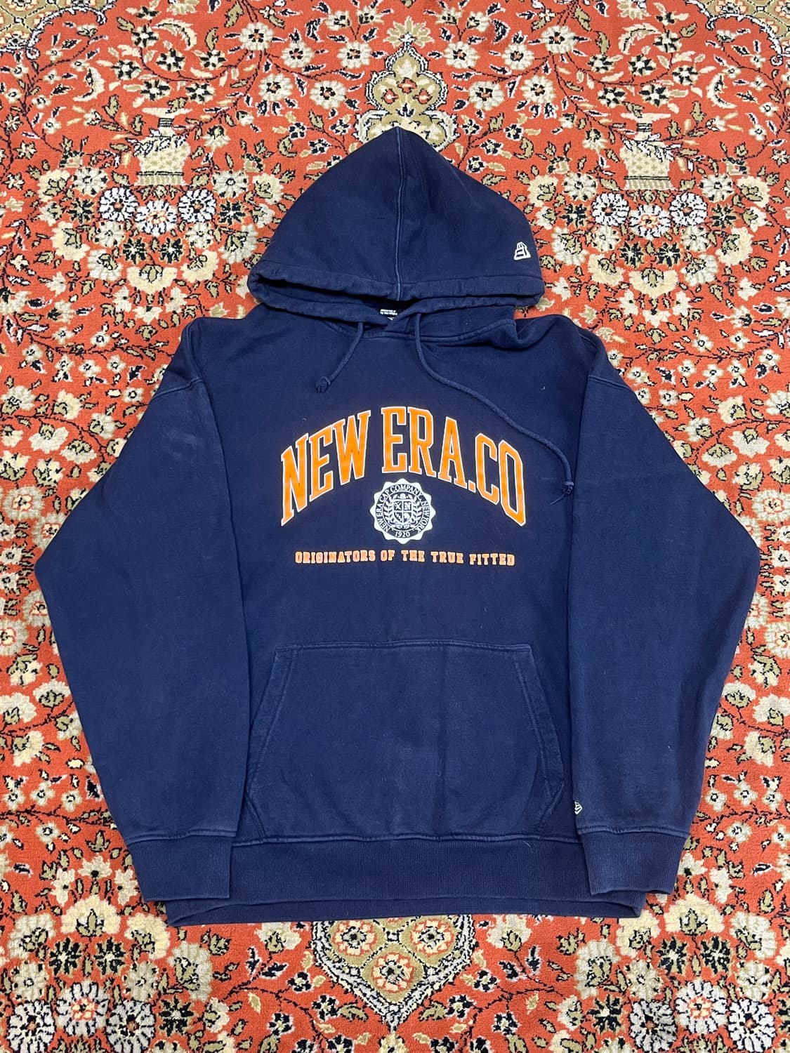 [2XL] new era 뉴에라 네이비 후드티 상품이미지1