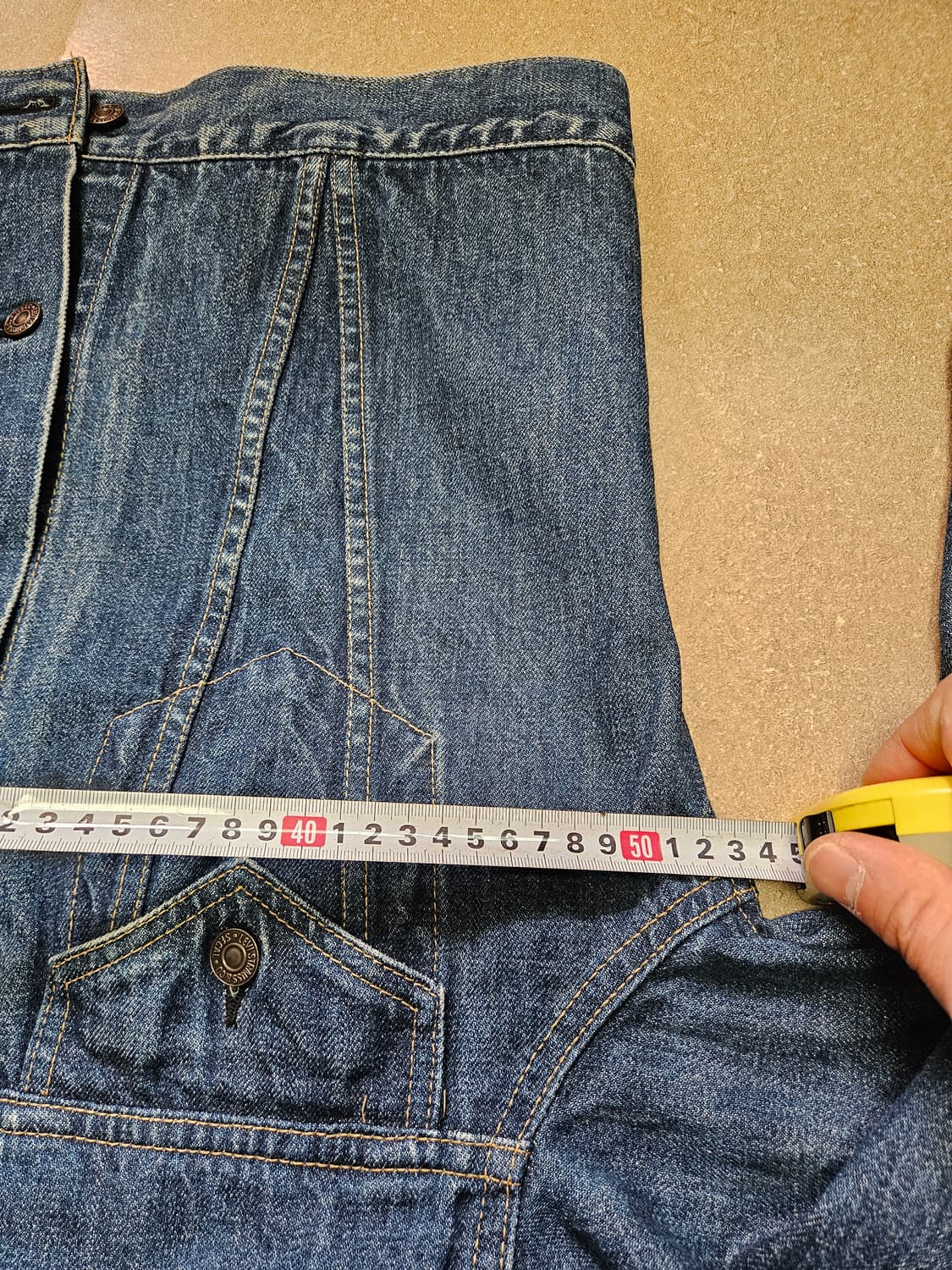 Jp lvc 3세대 청자켓 40 사이즈 리바이스 데님 트러커 상품이미지5