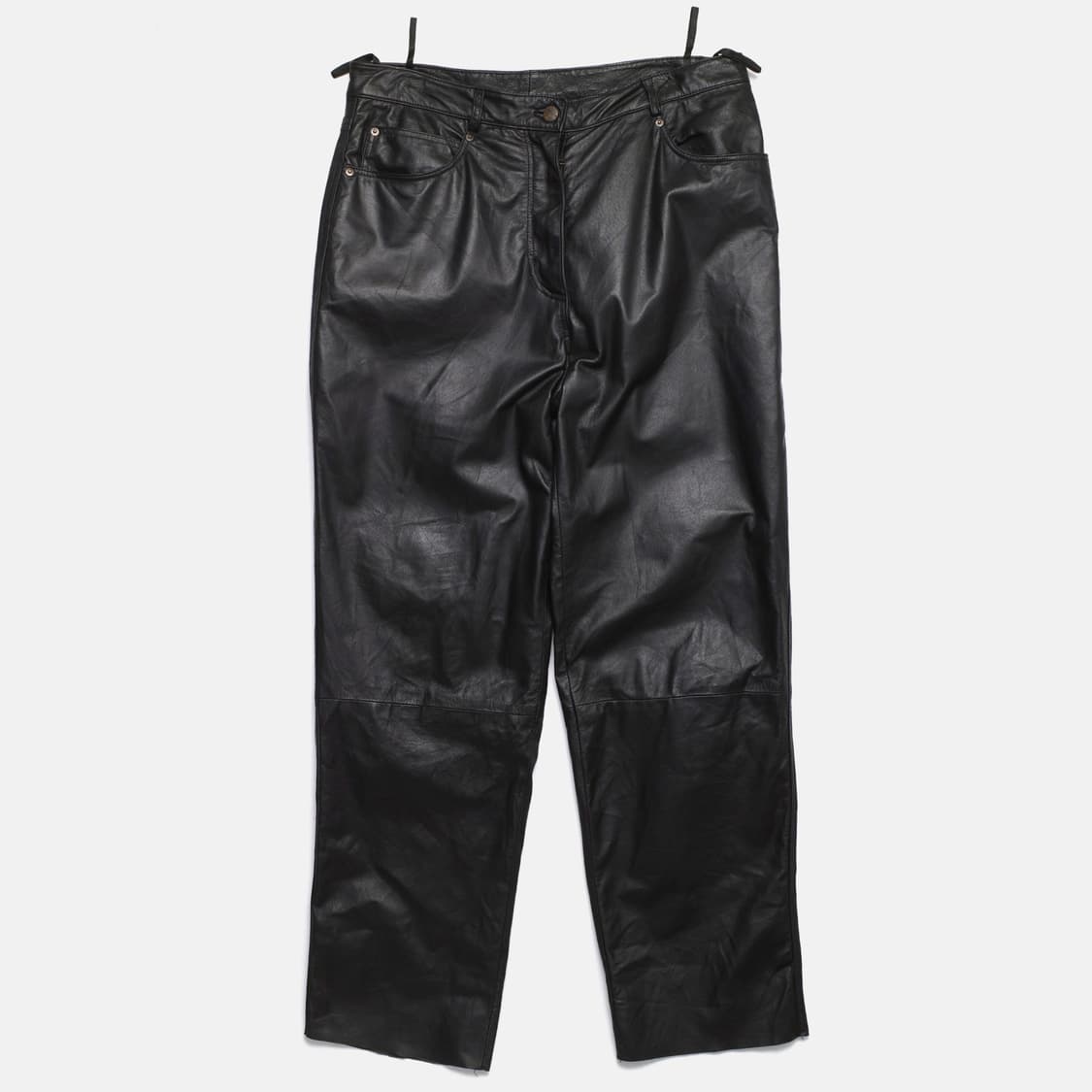 90s 유럽제 레더 팬츠 상품이미지1