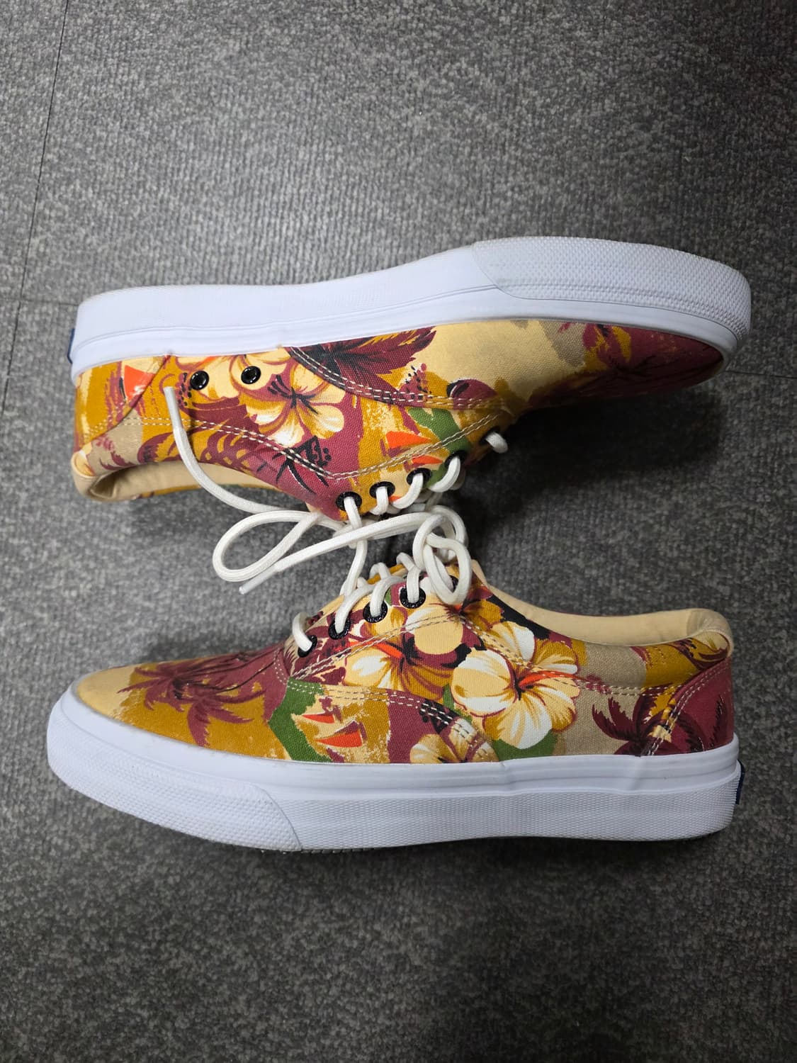 [260] 스페리 탑사이더 야자수 패턴 캔버스화 스니커즈 상품이미지6