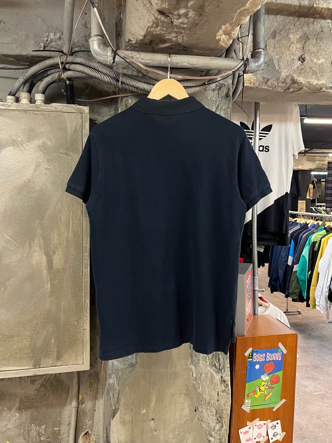 폴로 랄프로렌 빅포니 반팔 카라티 블랙 L #csz2731  상품이미지2