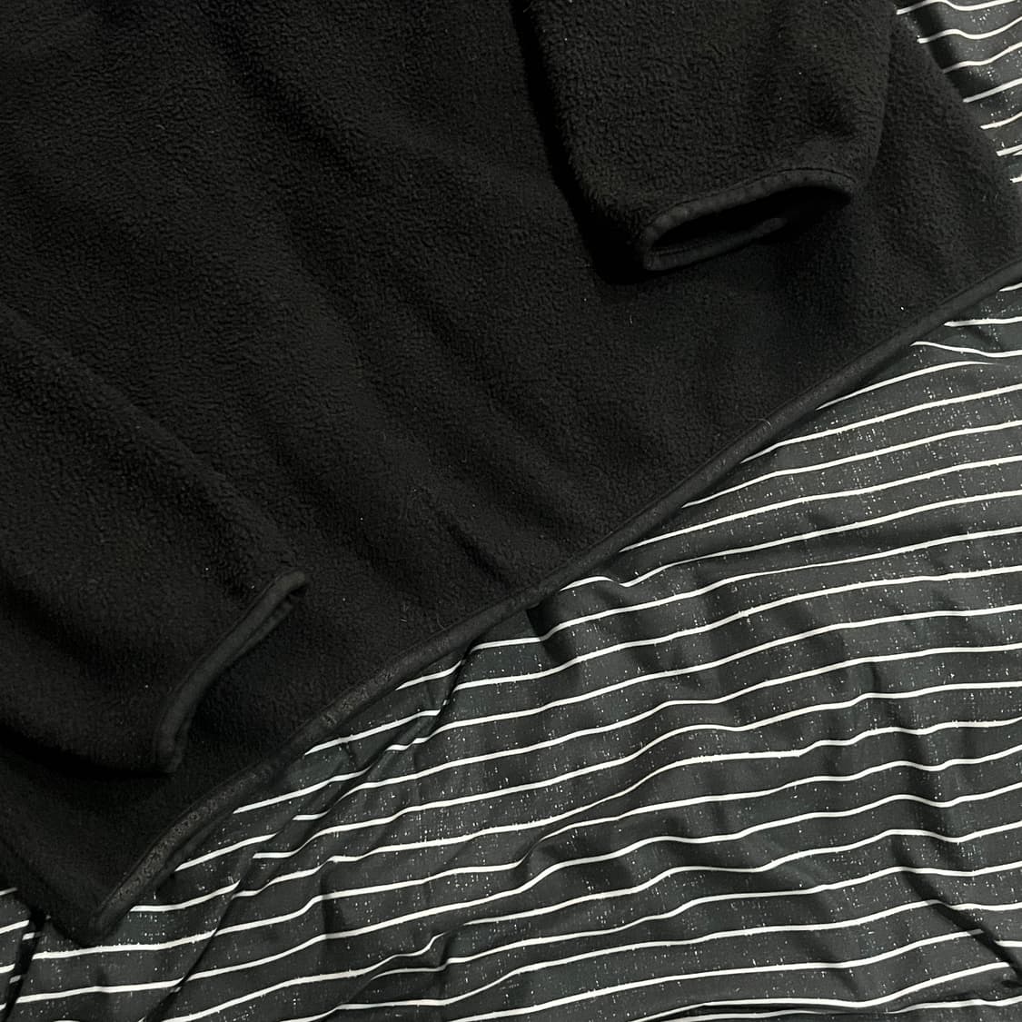 90s USA 파타고니아 신칠라 후리스 L 블랙 상품이미지2