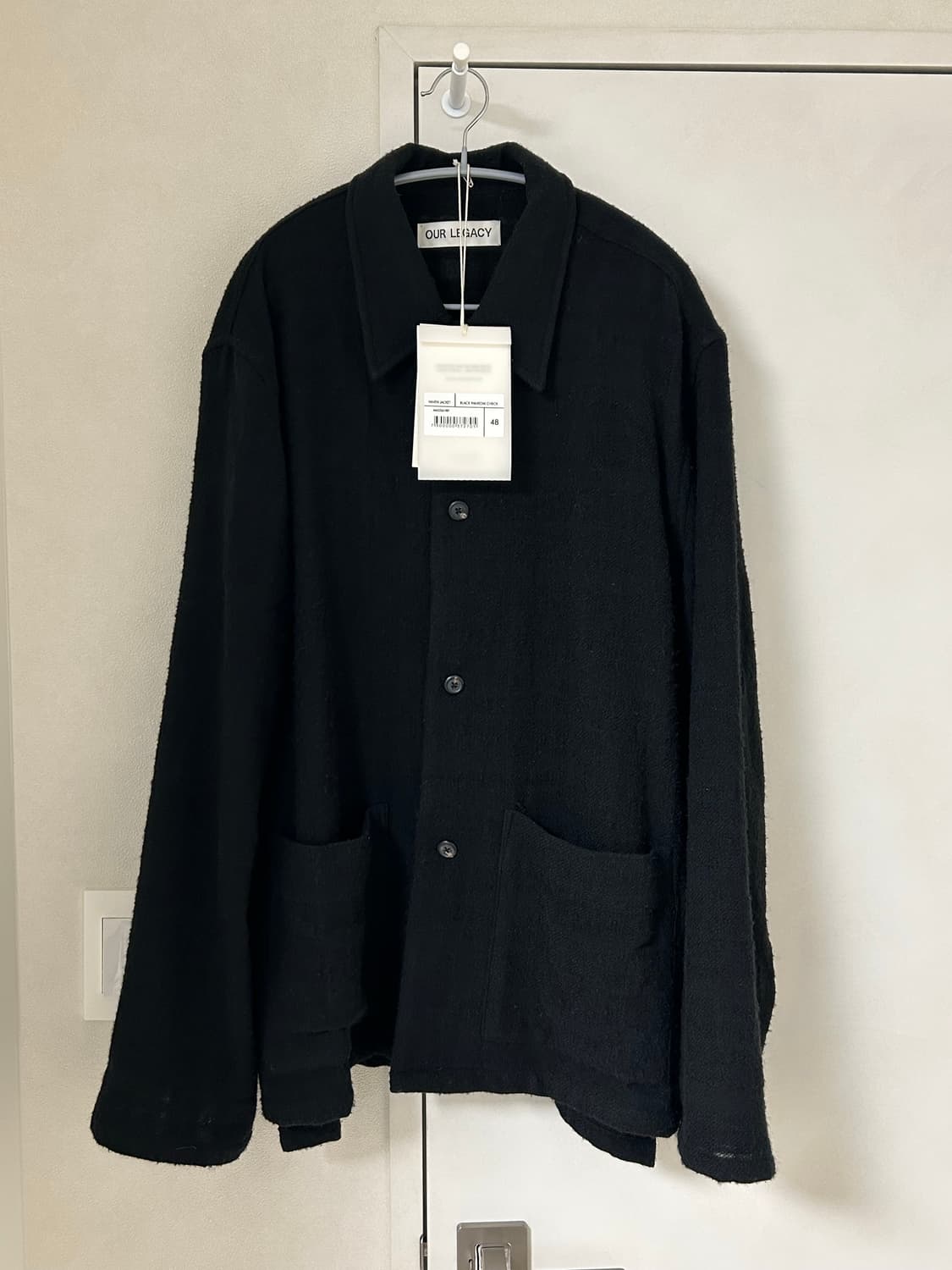 아워레가시 헤븐 자켓 판코우 체크 블랙 상품이미지2