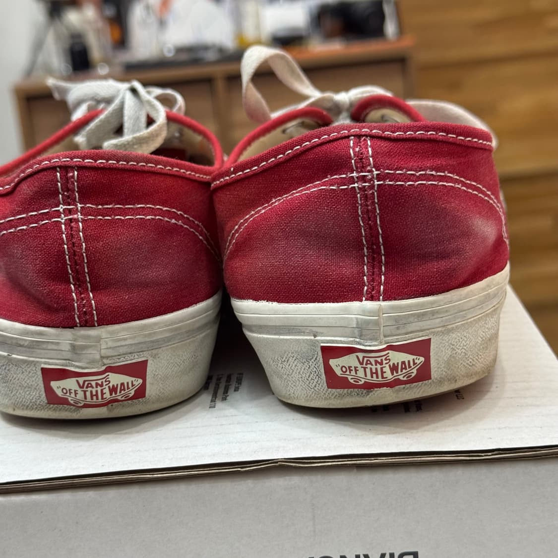 285) 어센틱 웨이브 워시드 레드 상품이미지3