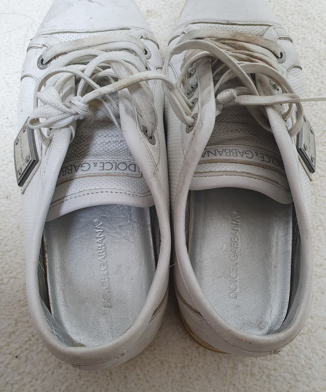 돌체앤가바나 화이트 스니커즈)7 상품이미지4