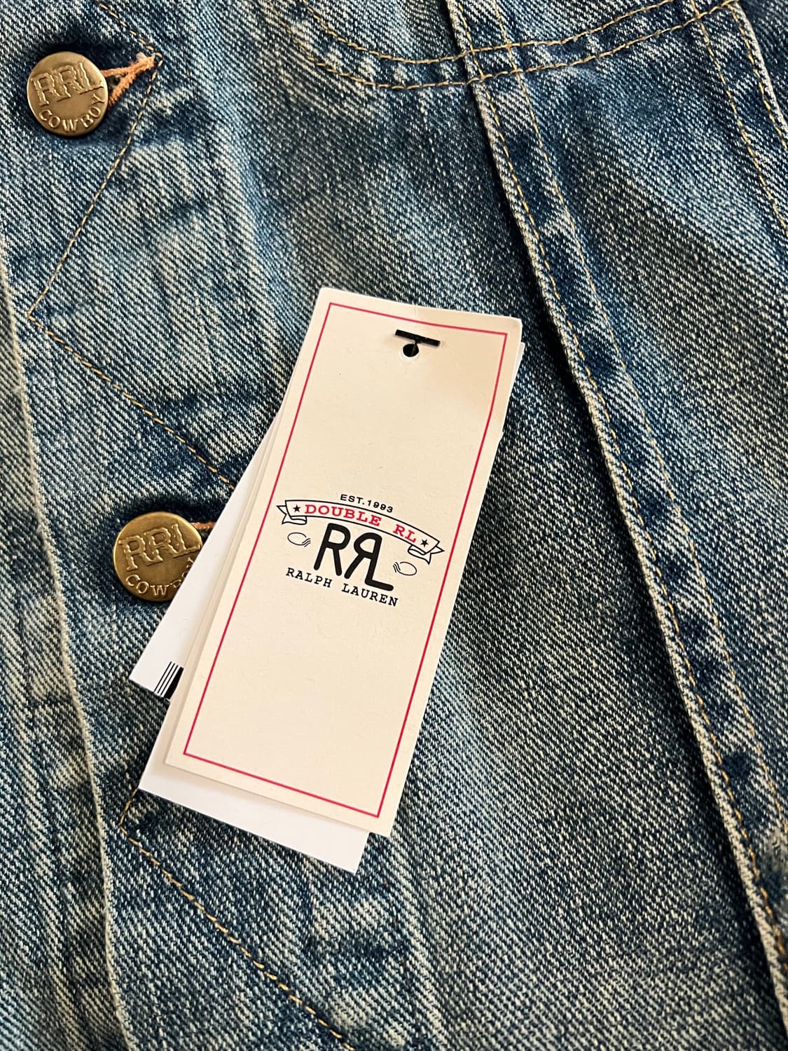 RRL LOT 271 리랜드 데님 자켓 M 더블알엘 데님자켓 상품이미지5