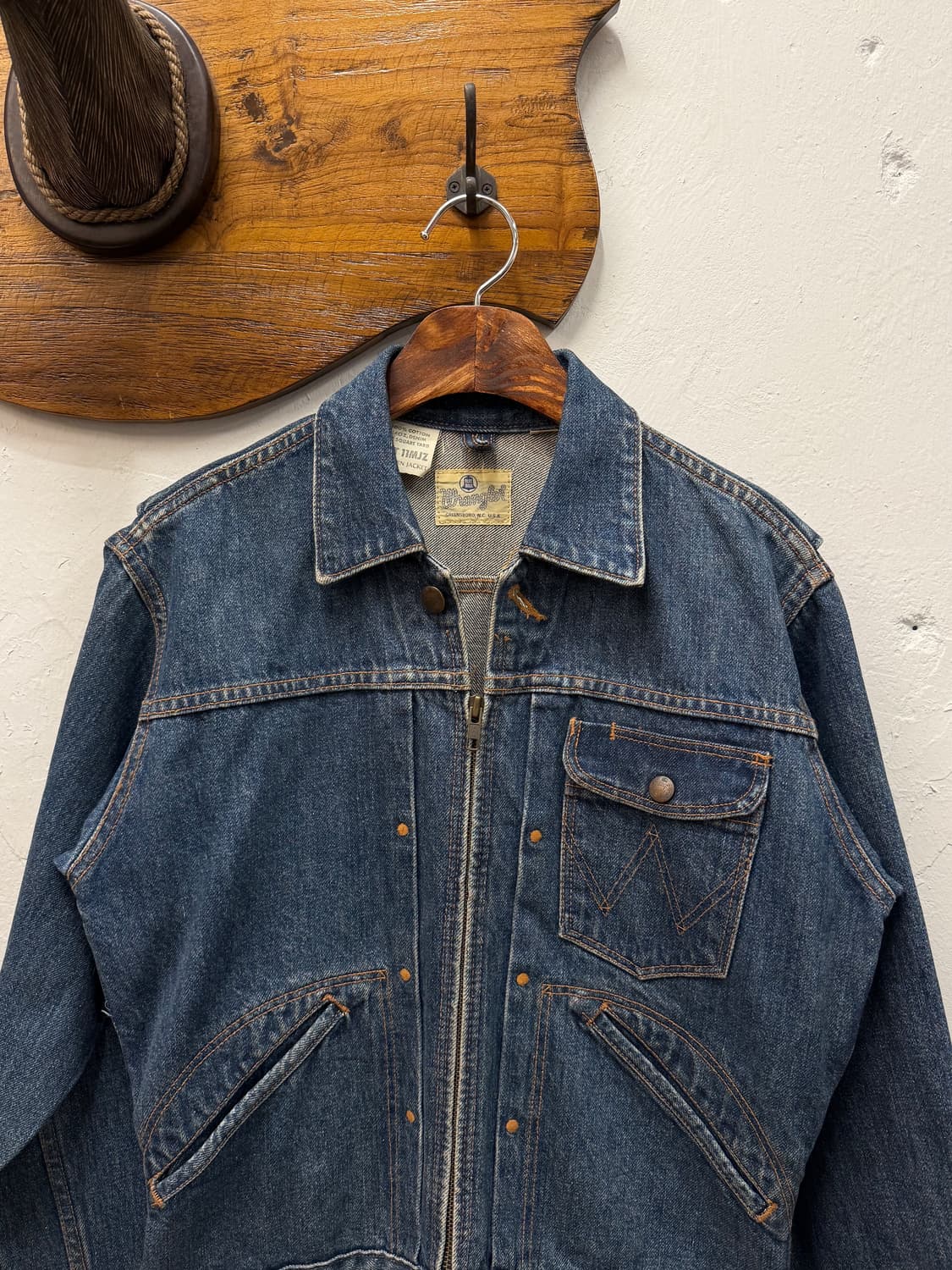 66) Japan Wrangler Blue Bell Zip-Up Deni 상품이미지2