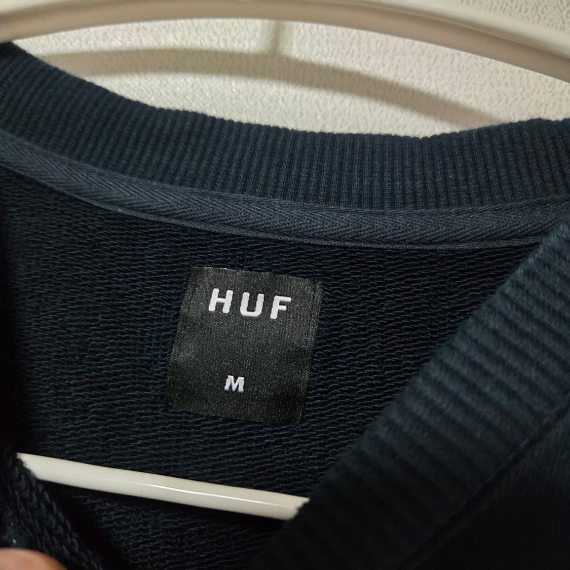 허프 아치로고 코튼 맨투맨 / 남성 맨투맨/ 남자 맨투맨  상품이미지3