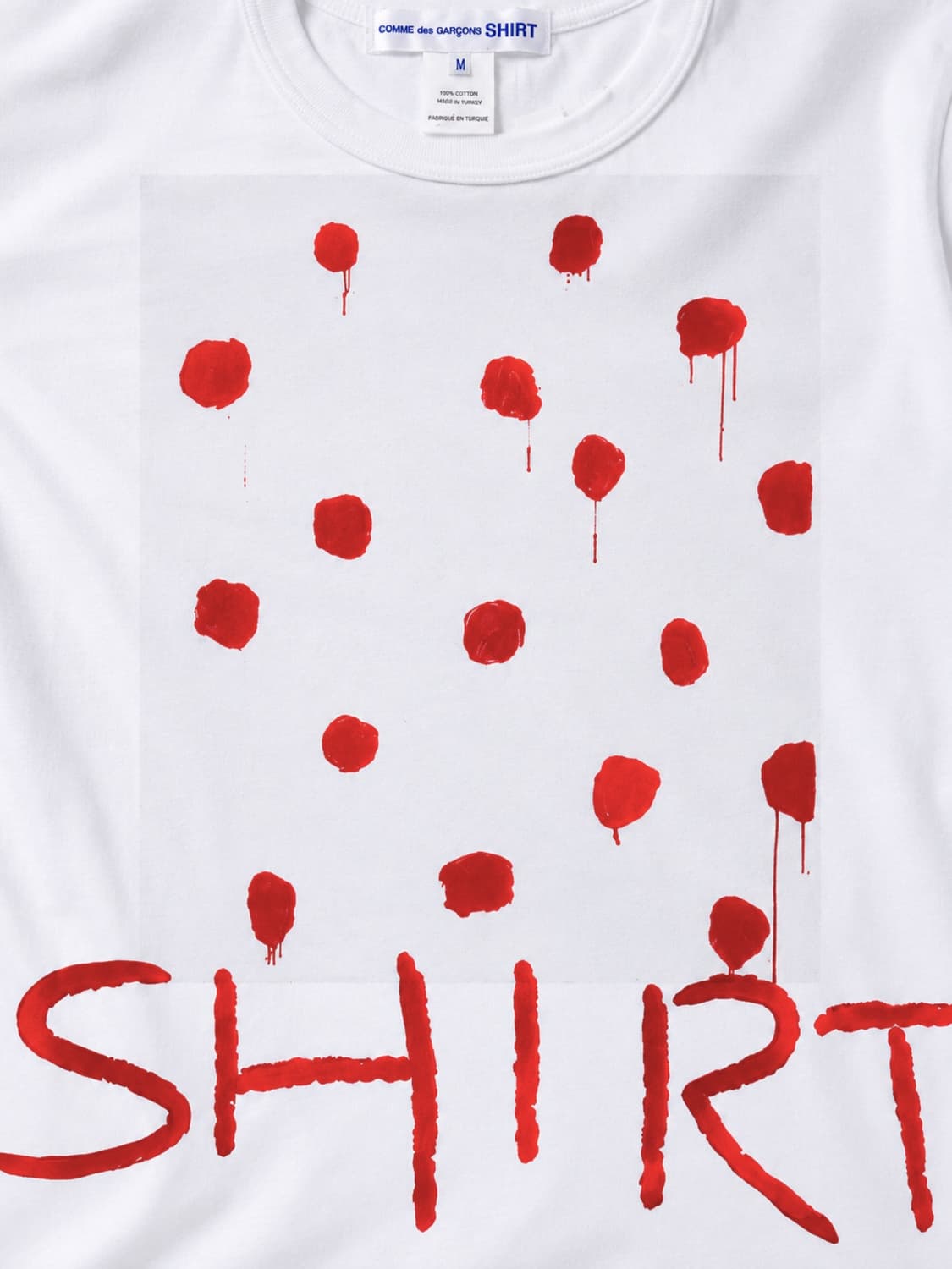 Comme Des Garcons Shirt 셔츠라인 메리 헤일만 티셔츠 상품이미지3