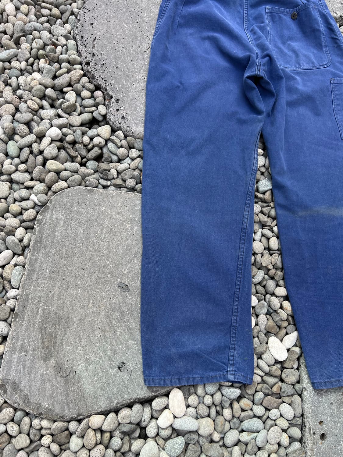 (34인치)OLD VINTAGE FADED BLUE 빈티지프렌치워크팬츠 상품이미지10