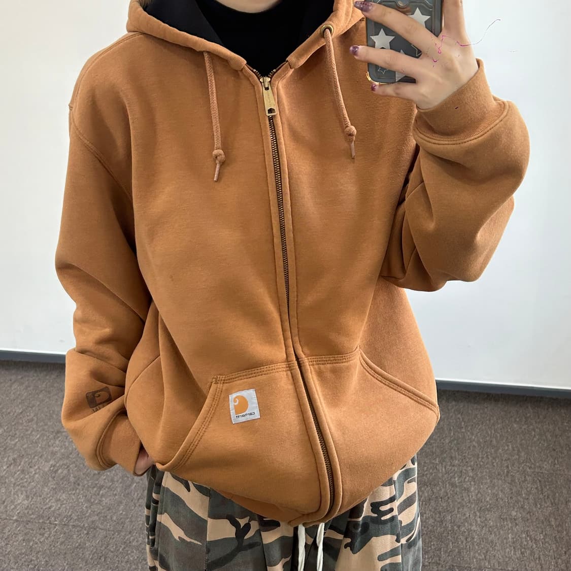 Carhartt 칼하트 래인디팬서 된장써멀 후드집업  상품이미지1