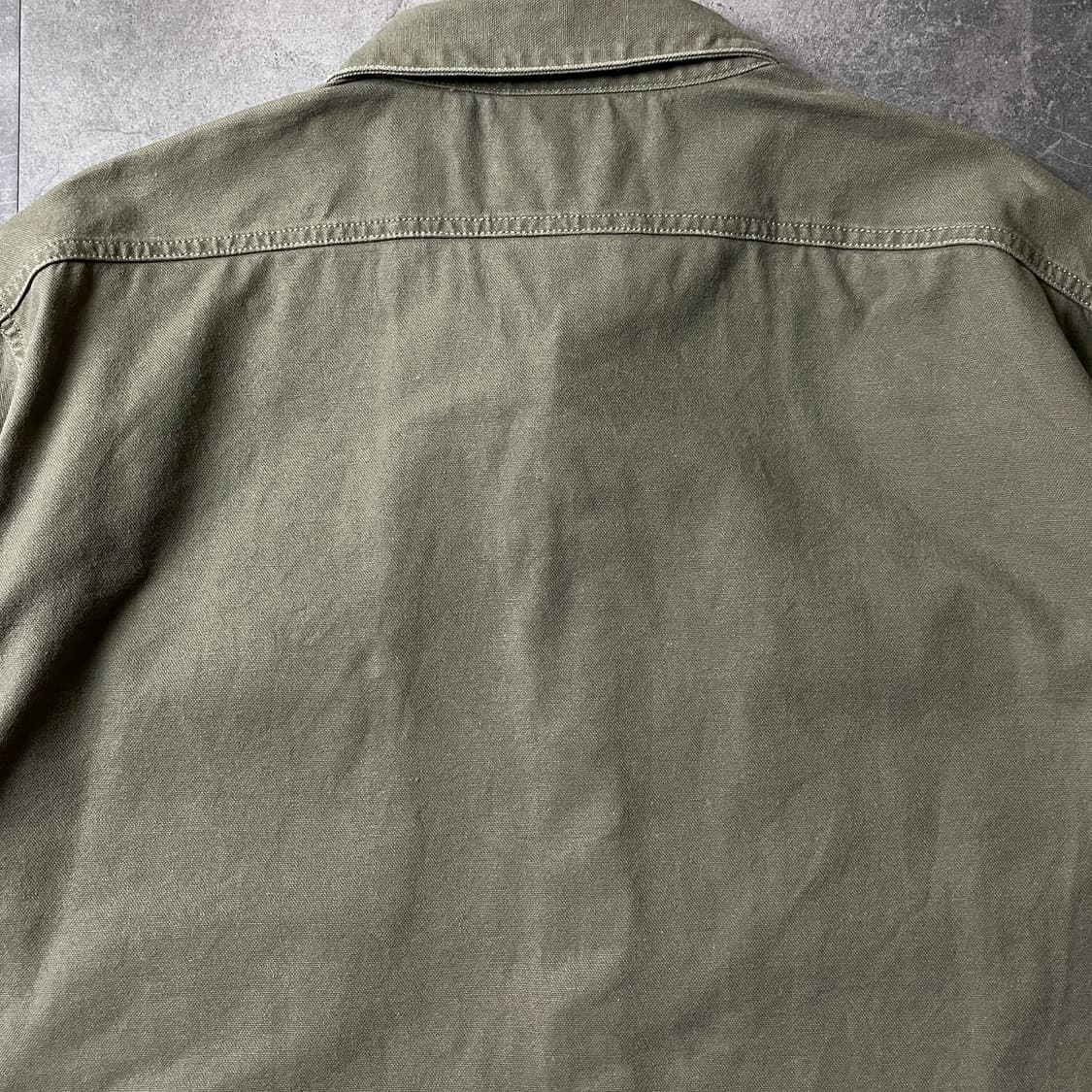 PATAGONIA 파타고니아 빈티지 카키 코튼 셔츠 A00537 상품이미지8