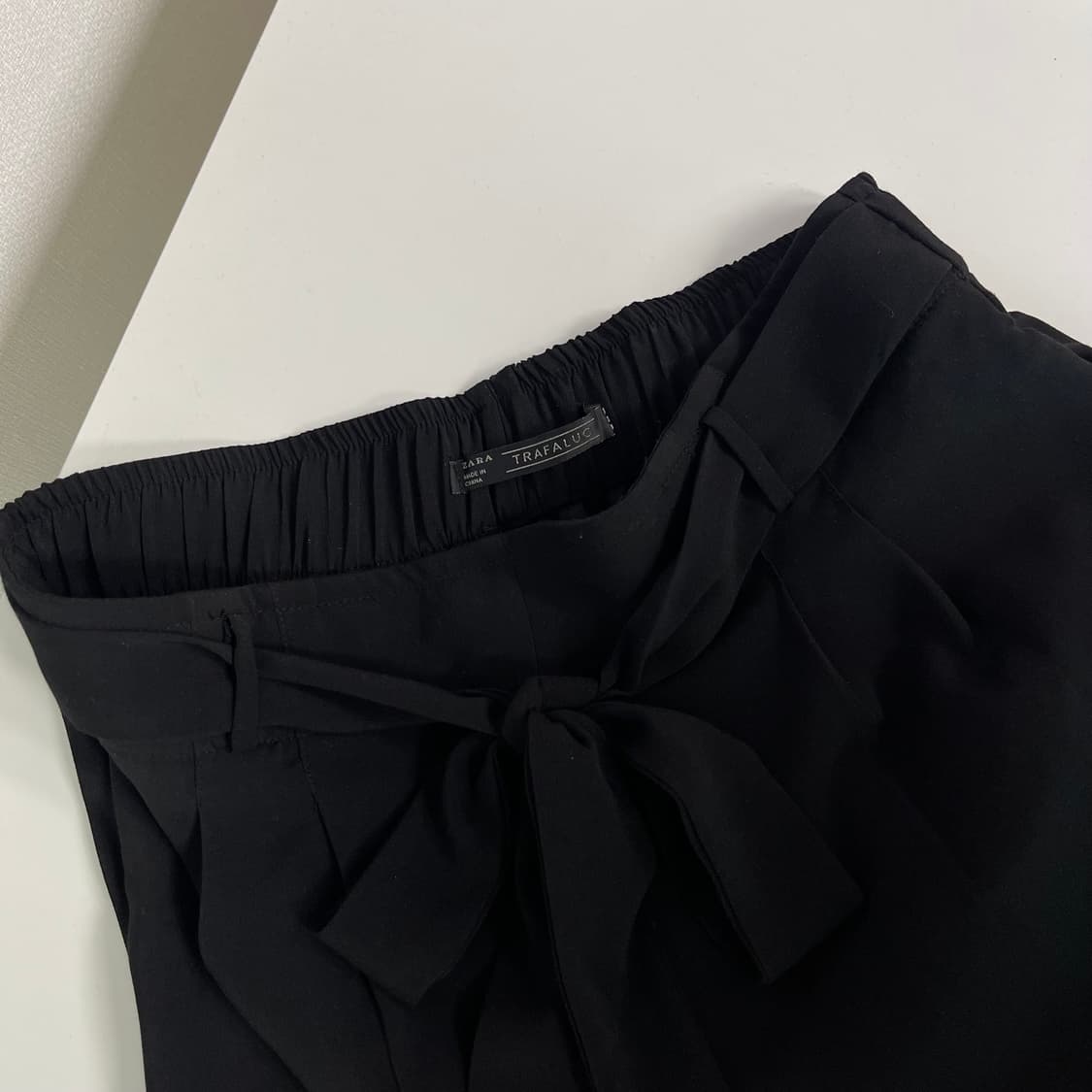 자라 ZARA 와이드 허리 밴드 바지 (55~66)  상품이미지9