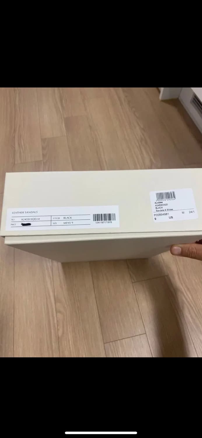 오라리 샌들 레더 42size 상품이미지3