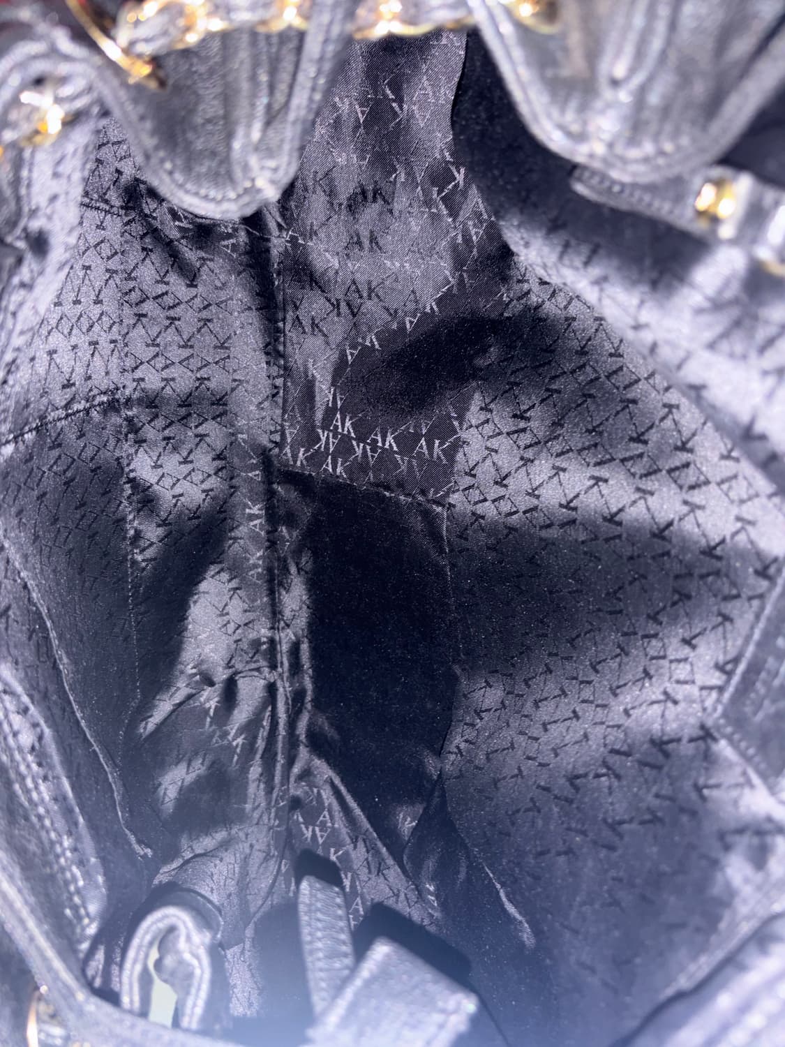 Anne klein Black quilting Bag 상품이미지4