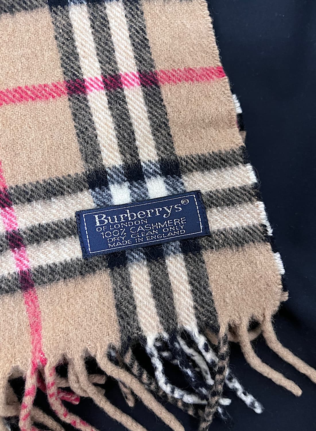 버버리 캐시미어 머플러 상품이미지3