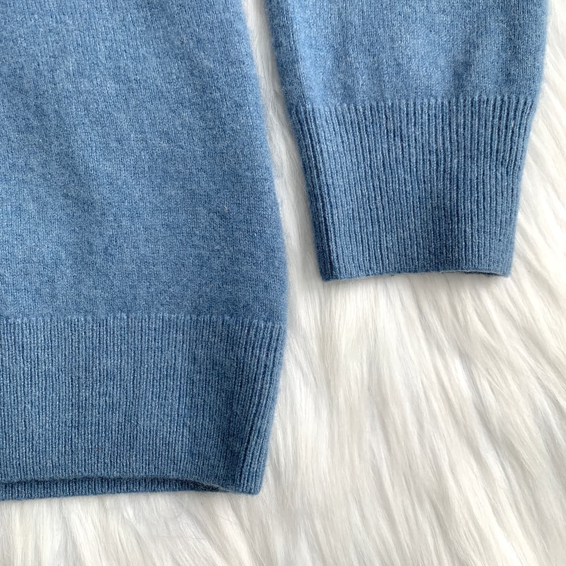 일본 유니클로 캐시미어 100 라운드 니트 1792 상품이미지5