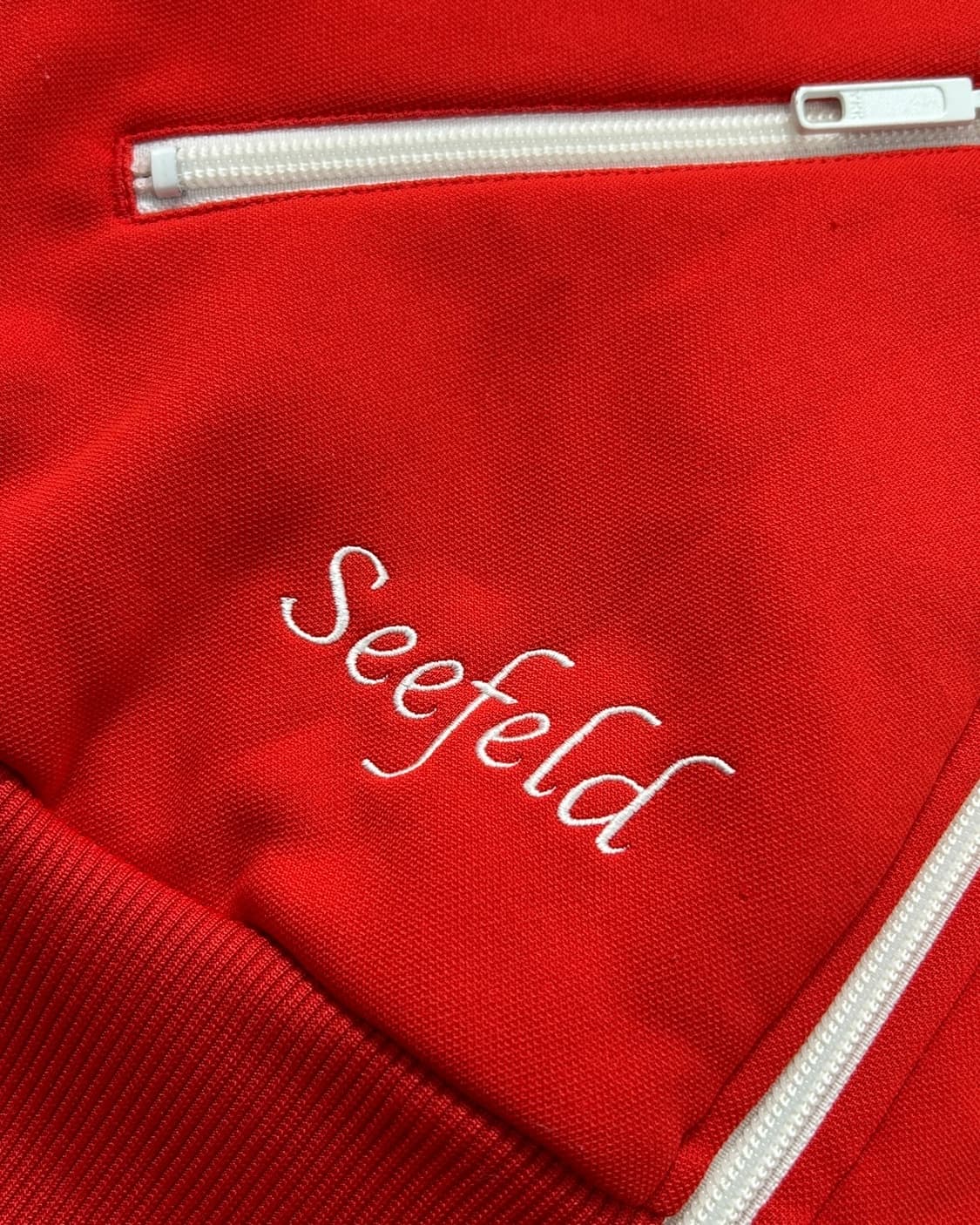 아디다스 씨펠드 레드화이트 트랙탑 져지  상품이미지4