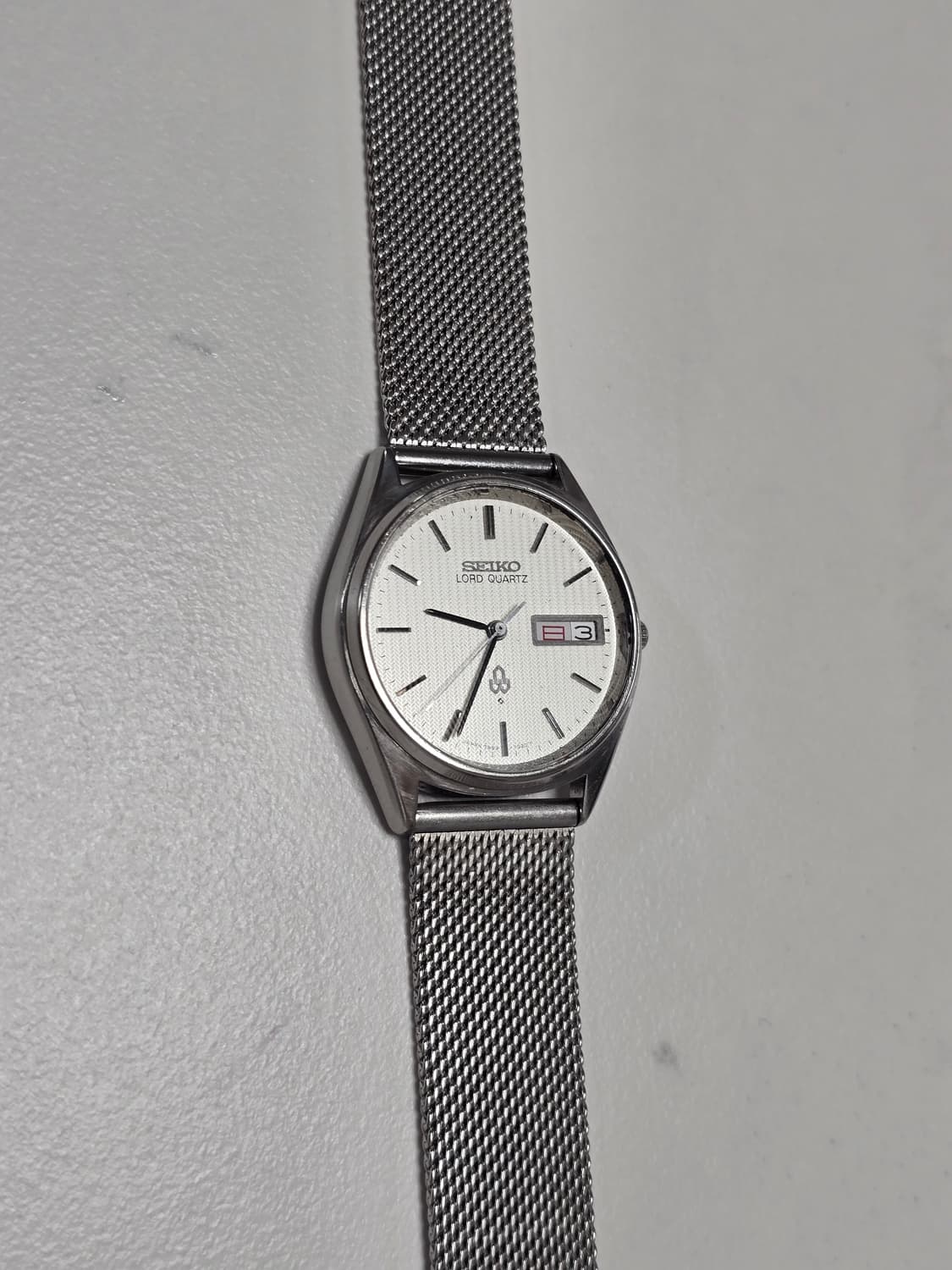 세이코 70's Lord Quartz 7853-7020 헤링본 다이얼 상품이미지8