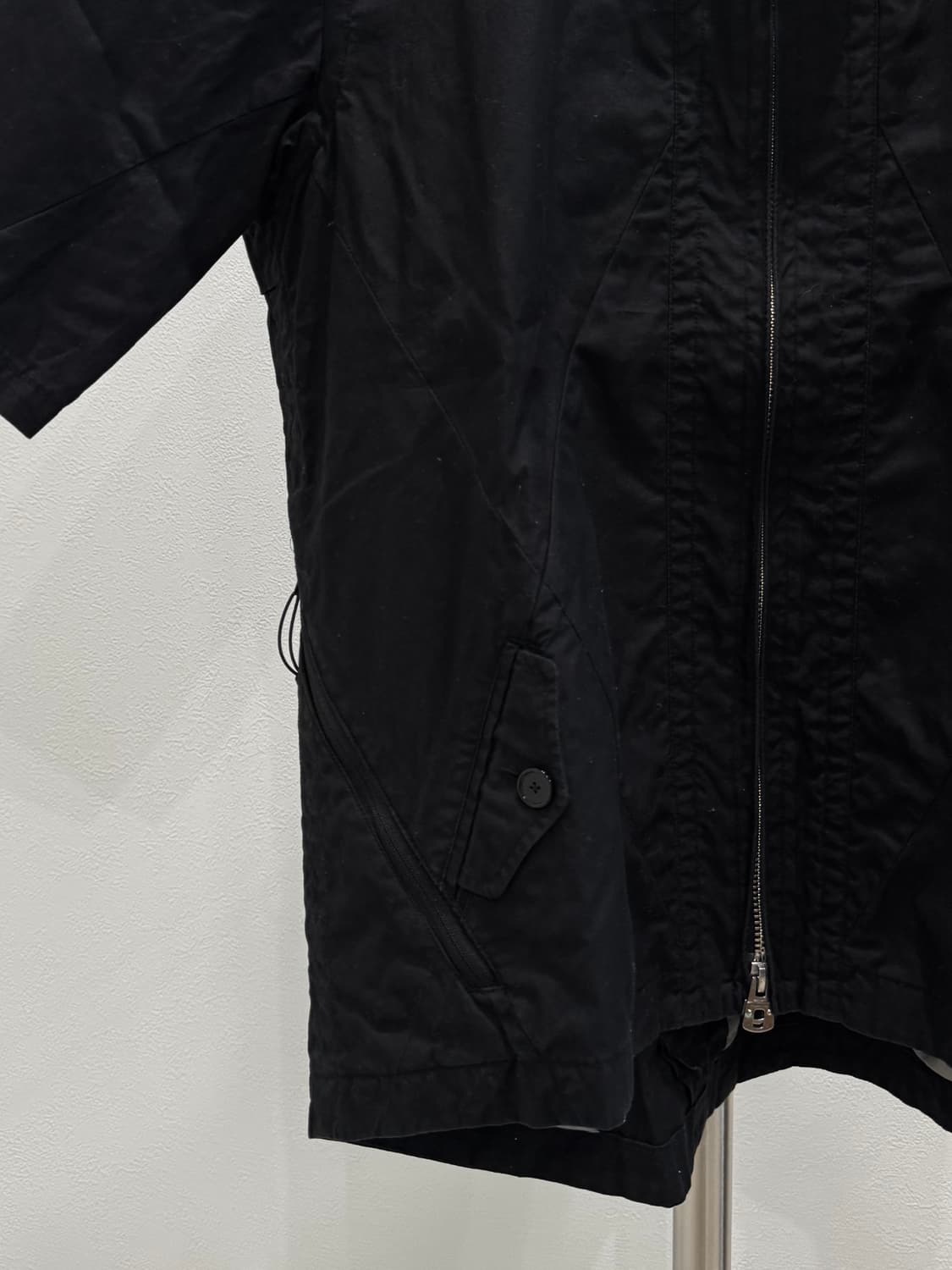 솔로이스트 16ss 밀리터리 지퍼 워크 셔츠 상품이미지3