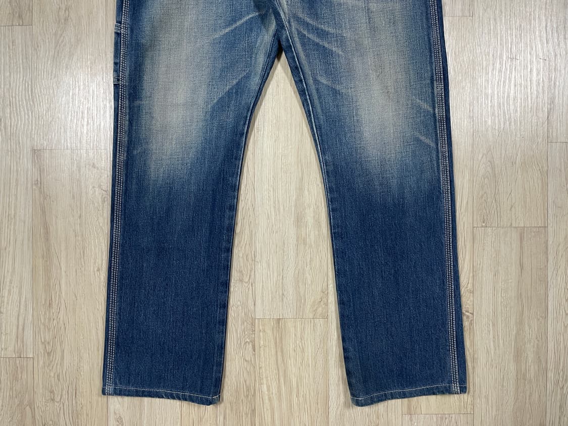 31~32) Lee 재팬 패치업 하드워싱 카펜터 데님팬츠(일본제) 상품이미지7