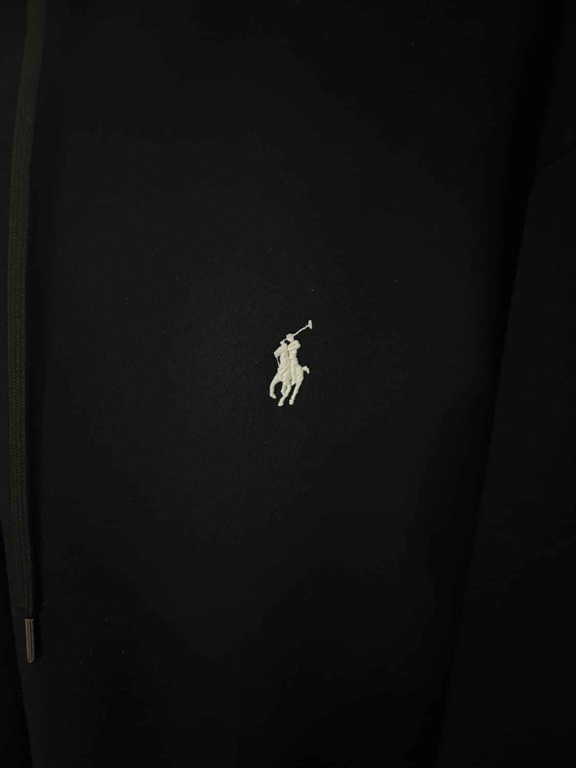 폴로 후드집업 블랙 xl 상품이미지2