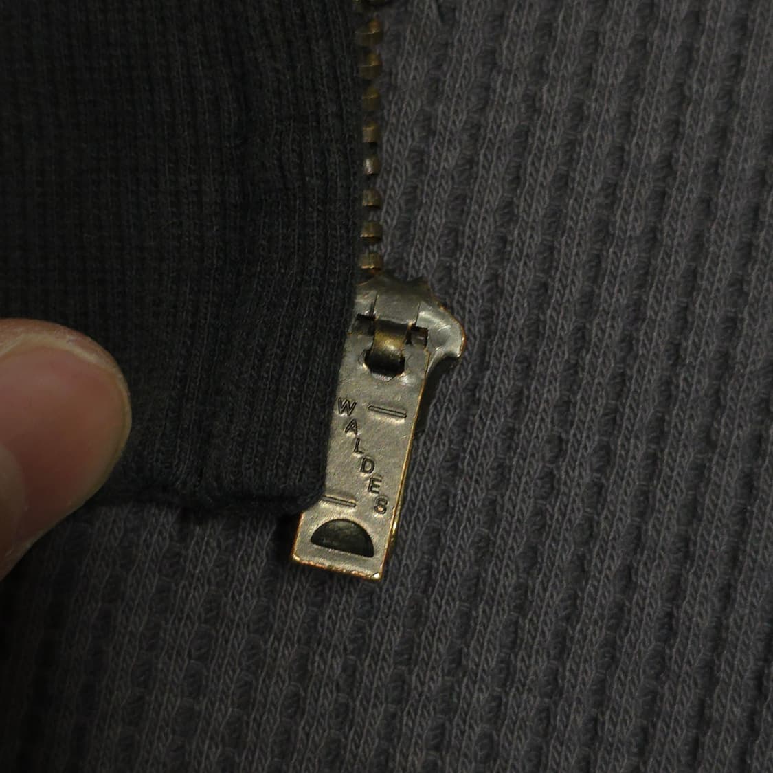 [2]너티새비지 써멀 후드집업 브라운 블랙 상품이미지5