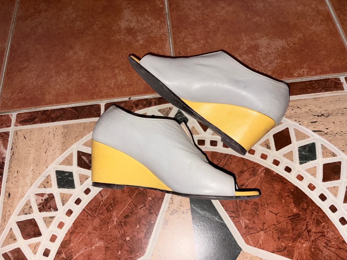 빈티지 웨지힐 토오픈 구두 상품이미지2