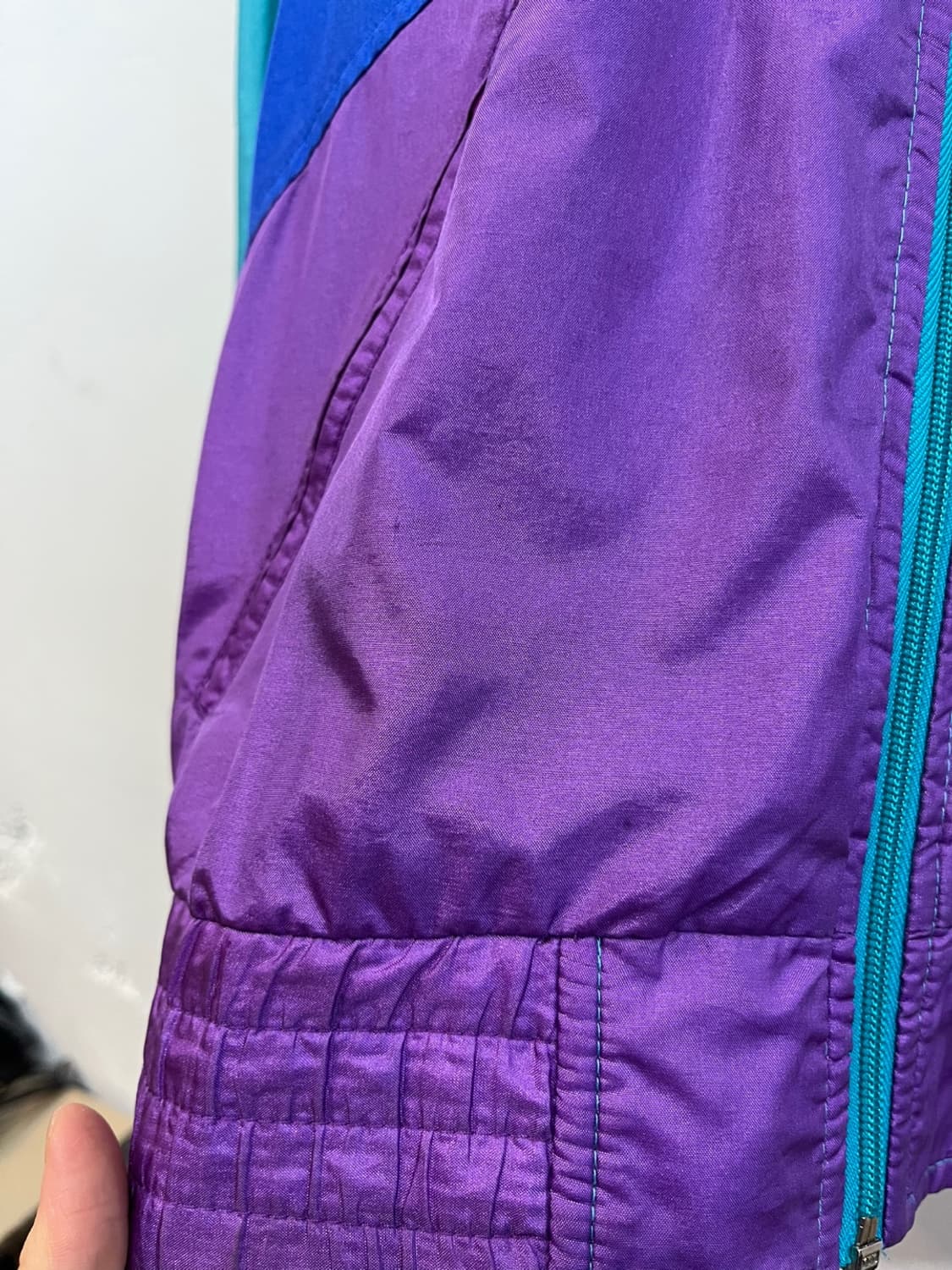 90s 아디다스 올드스쿨 바람막이 자켓 상품이미지3