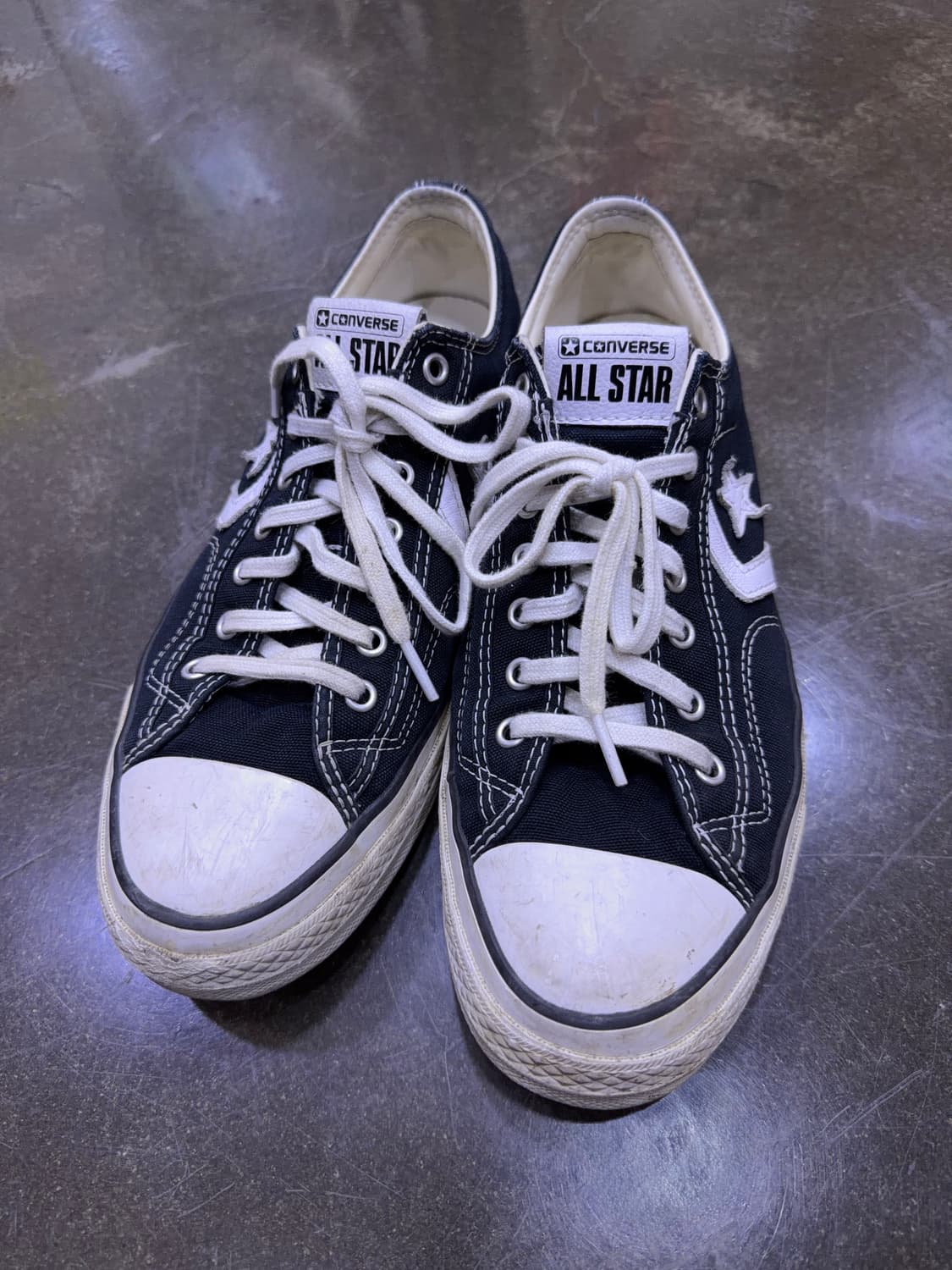 컨버스 올스타 원스타 캔버스 로우 스니커즈 블랙 270 상품이미지2