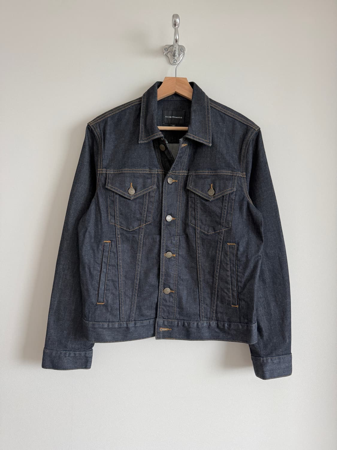 클럽모나코(CLUB MONACO) 생지 데님 자켓 상품이미지1