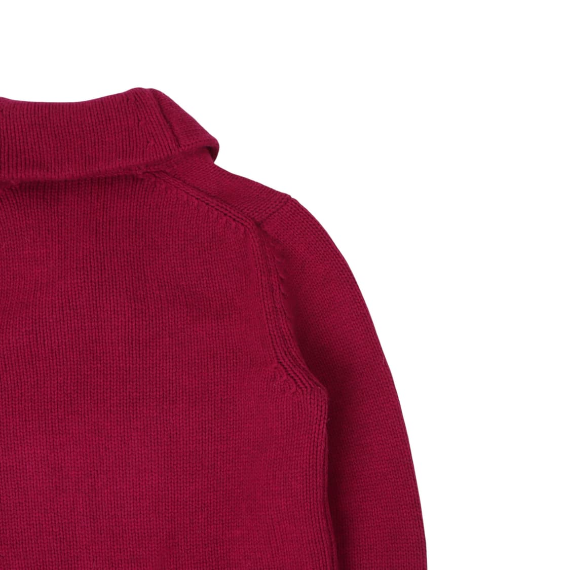 라코스테 버건디 숄카라 니트 상품이미지6