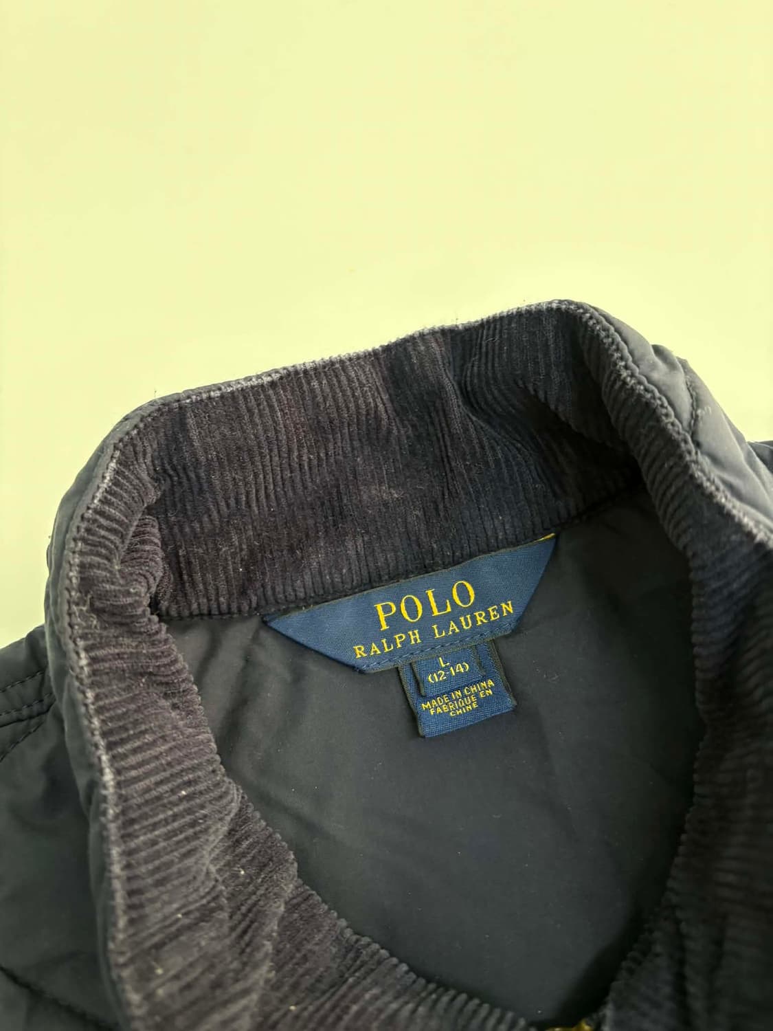 [L] 폴로 랄프로렌 네이비 퀄팅 자켓 상품이미지5