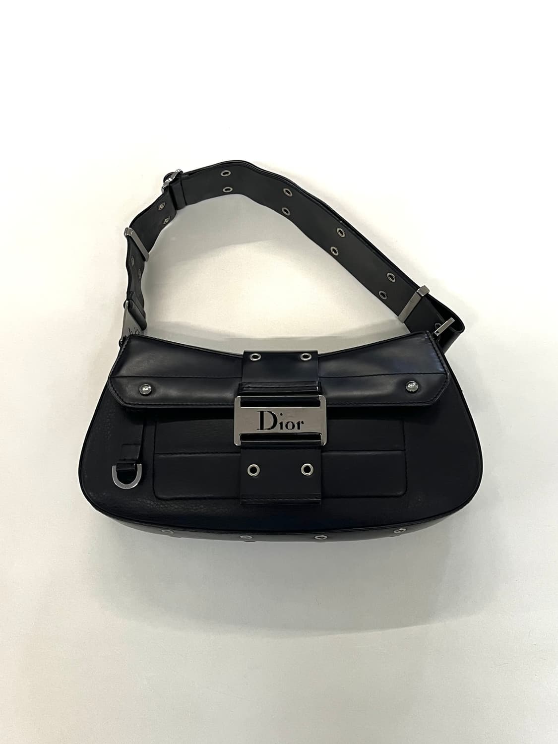 크리스찬 디올 2002 스트릿 시크 레더 콜럼버스백 상품이미지3