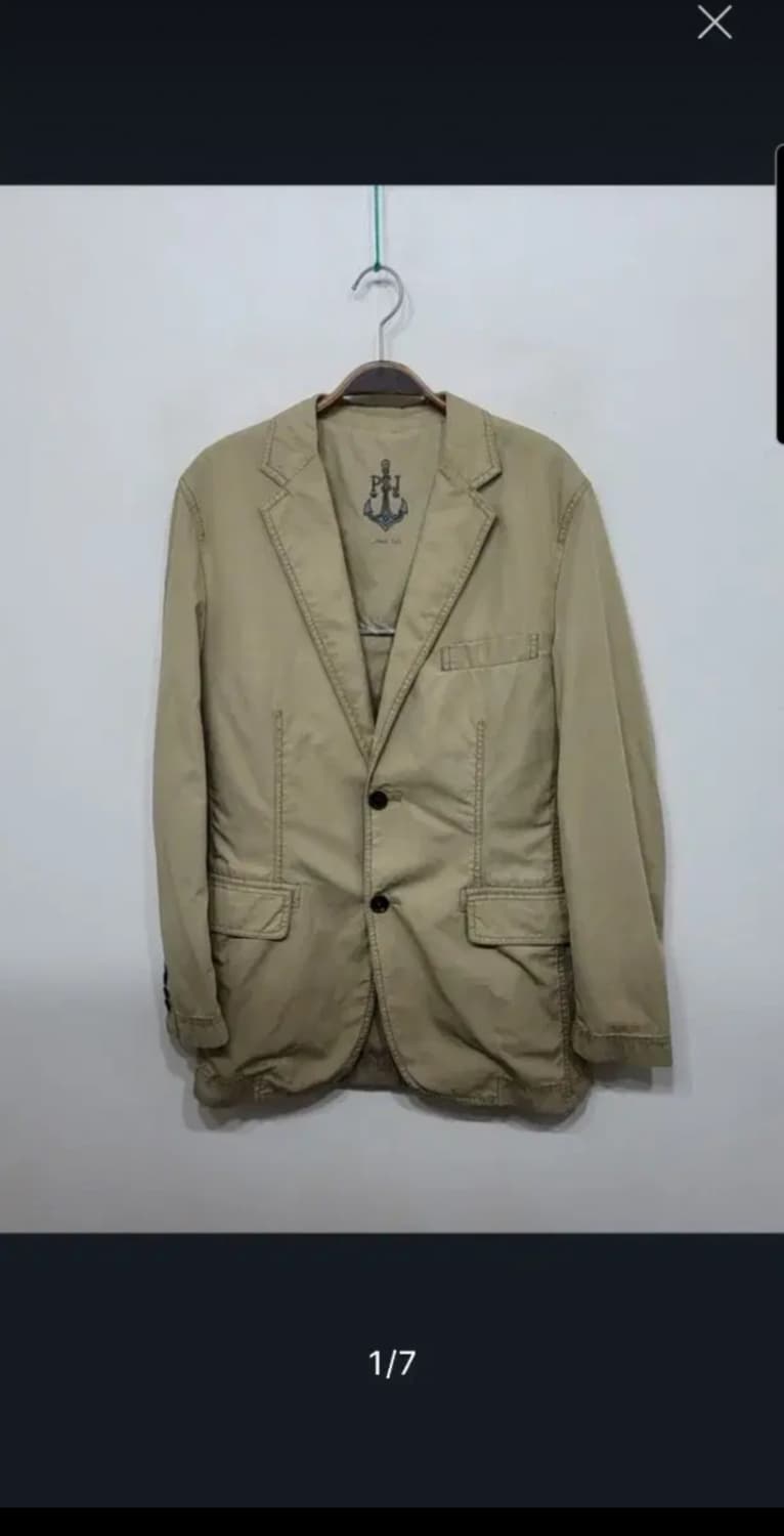 (L) 폴스미스 자켓 베이지 싱글 면자켓 캐주얼  상품이미지1