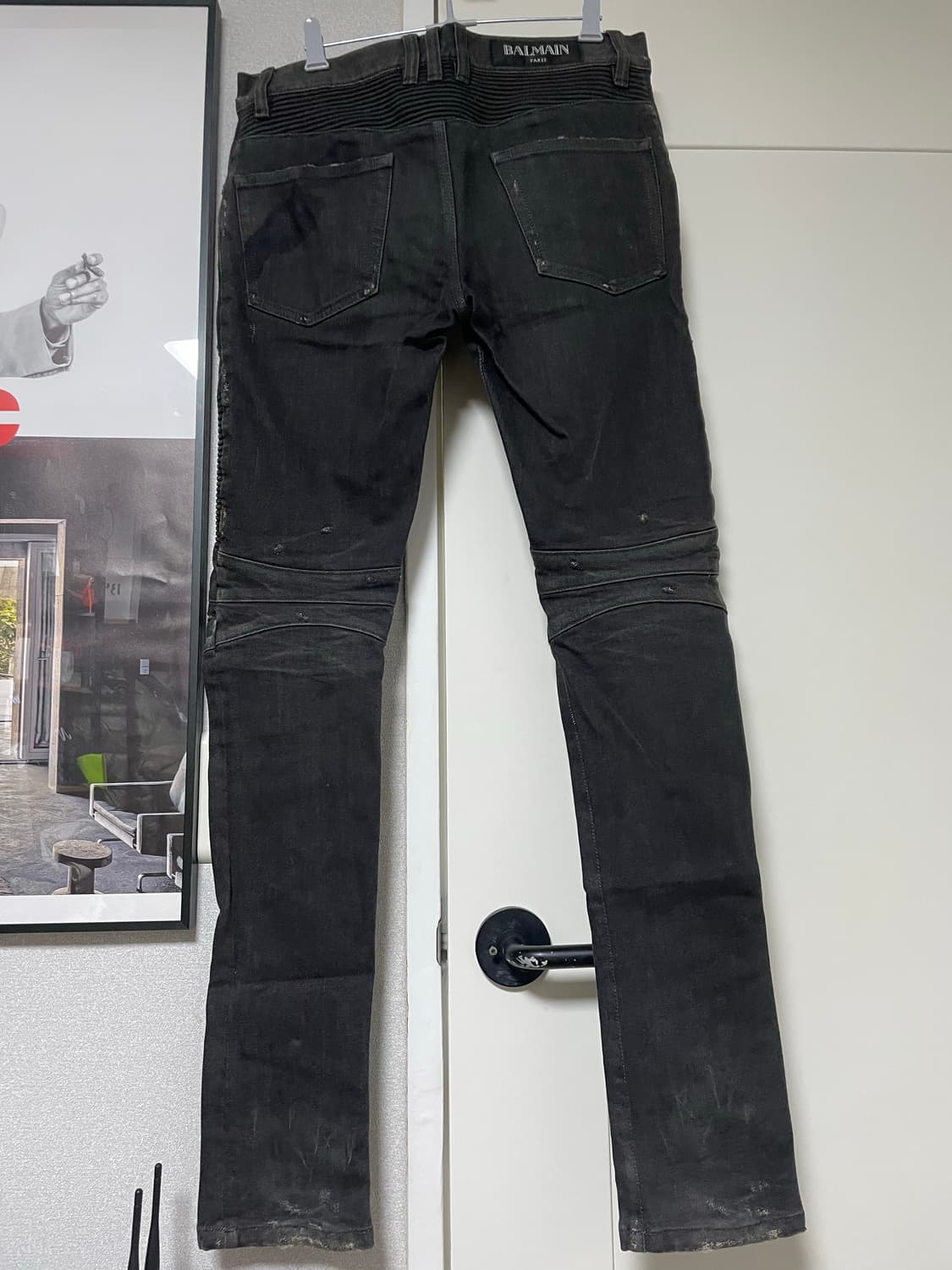 발망 슬림 바이커 진 상품이미지2