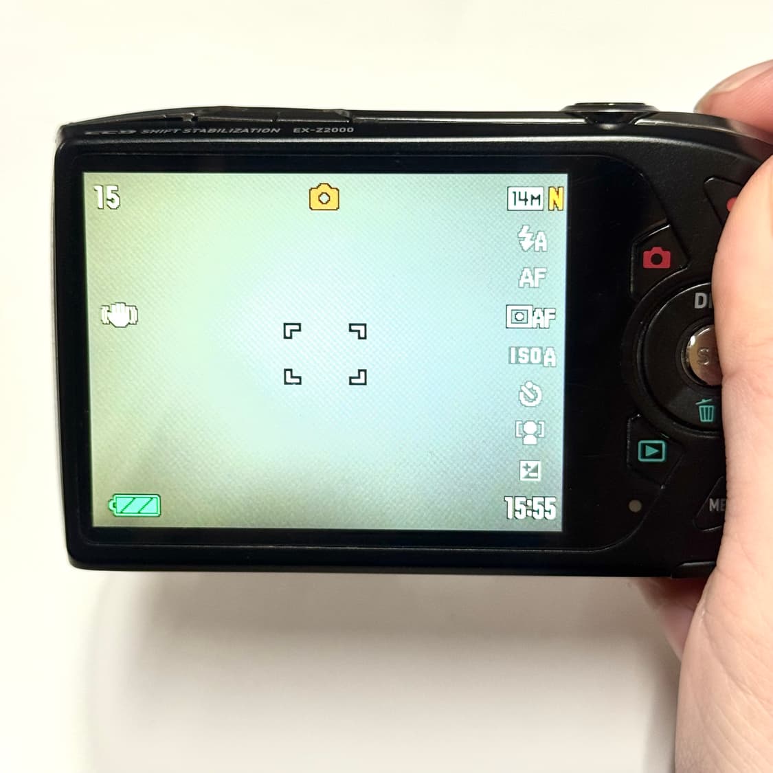 인물 메이크업모드)카시오 엑슬림 Z2000 블랙💝Casio Exilim 상품이미지10