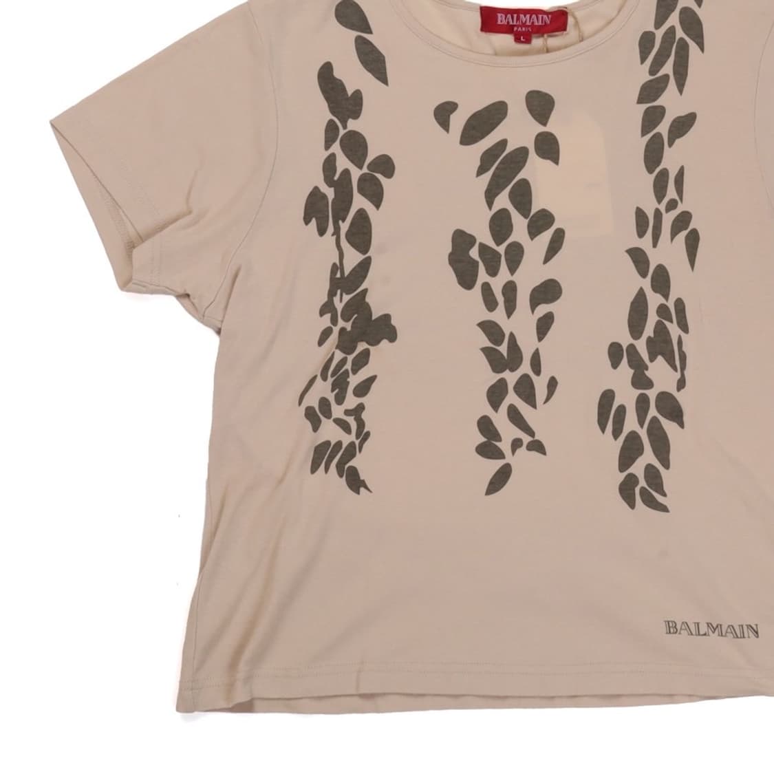 발망 Balmain Floral Printed T-shirt 상품이미지4